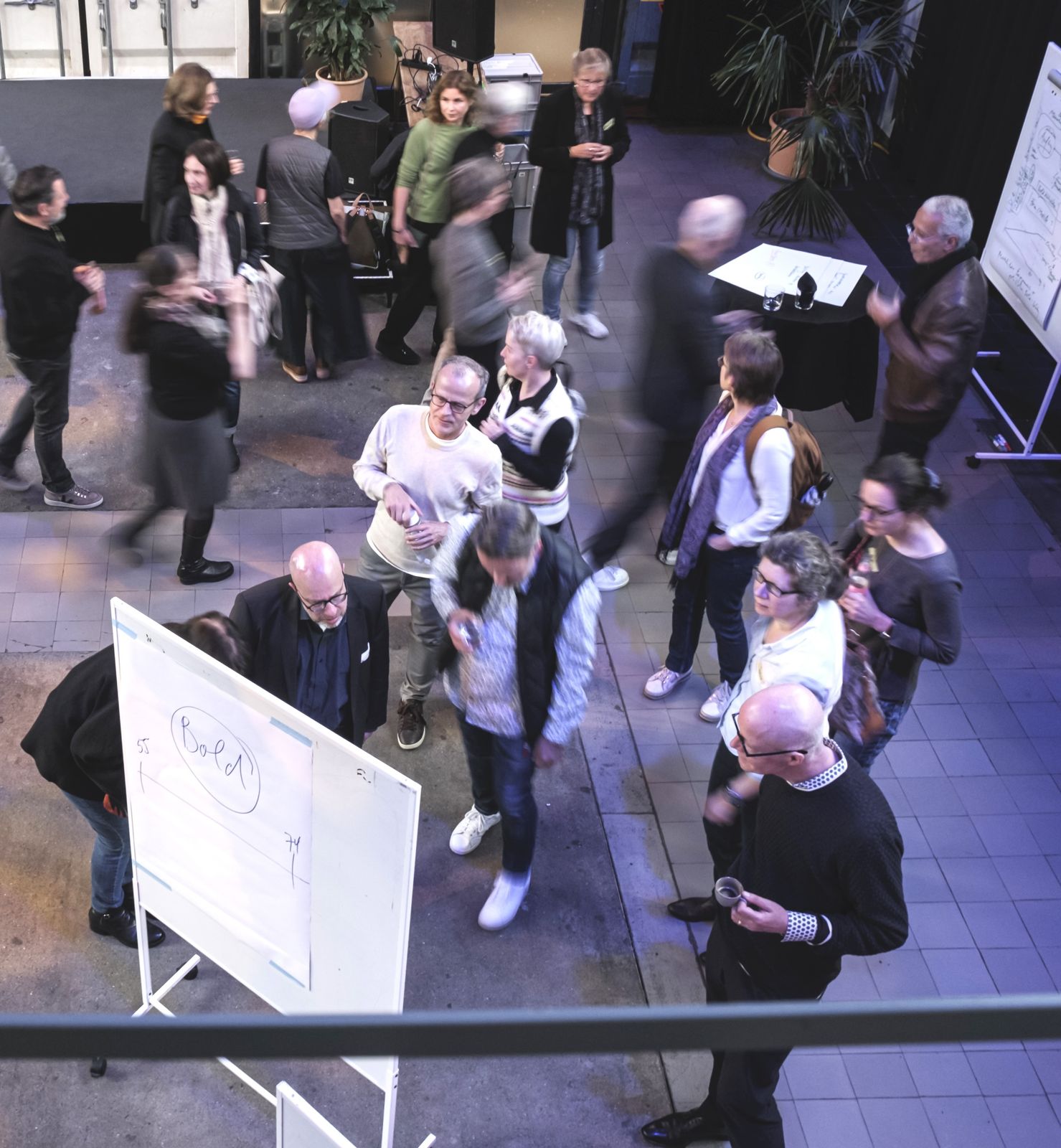 Austausch an einem Anlass der Start-up Experience